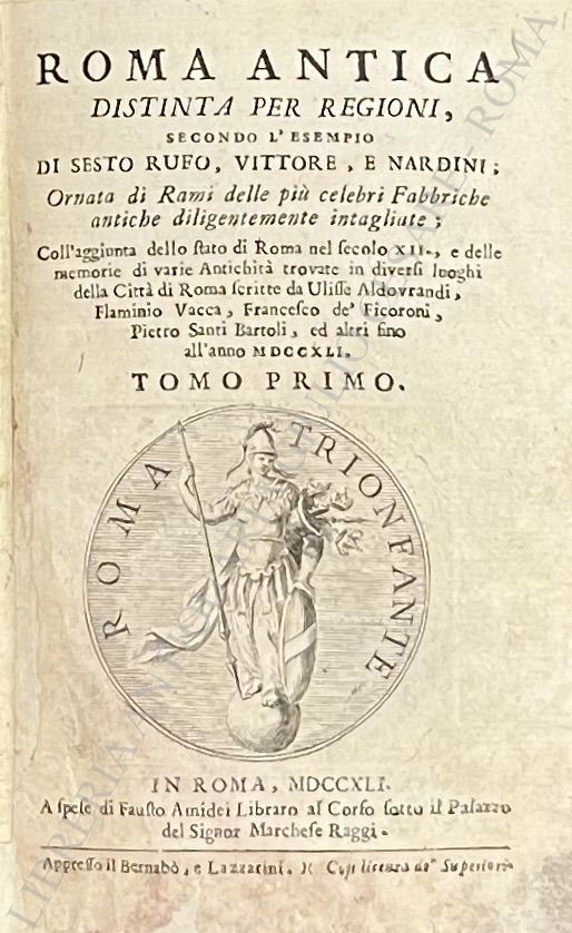 Roma antica distinta per regioni