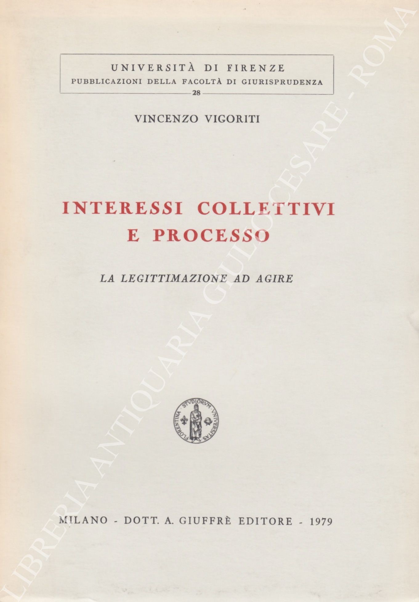 Interessi collettivi e processo