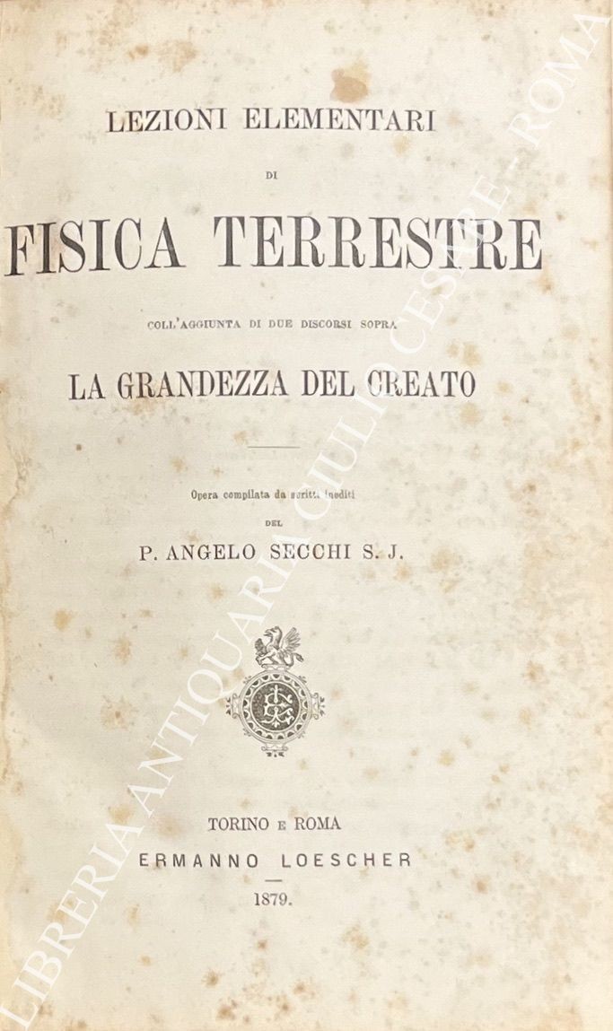 Lezioni elementari di fisica terrestre