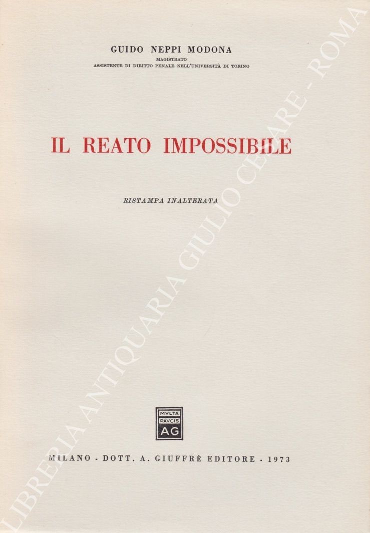 Il reato impossibile