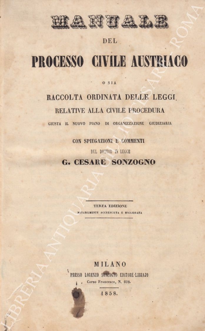 Manuale del processo civile austriaco