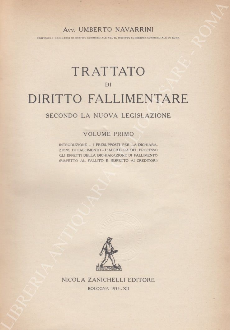 Trattato di diritto fallimentare