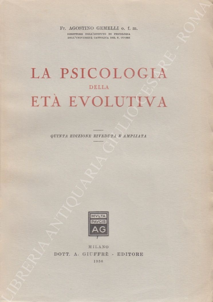 La psicologia della età evolutiva