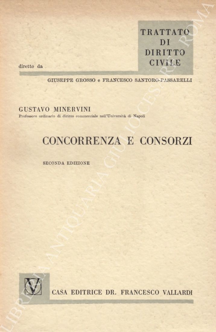 Concorrenza e consorzi