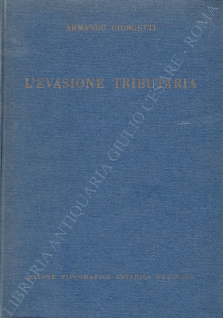 L'evasione tributaria