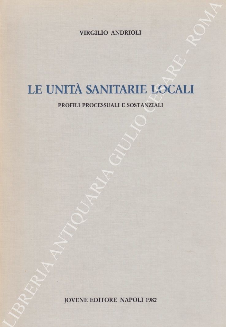 Le unità sanitarie locali