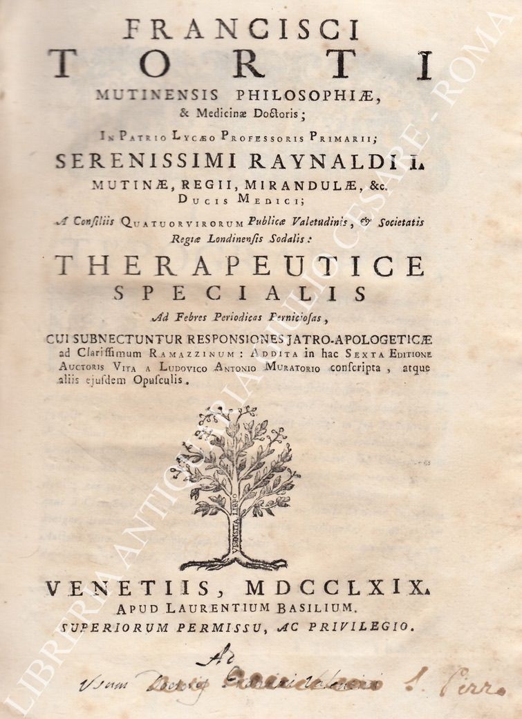 Francisci Torti mutinensis philosophiae
