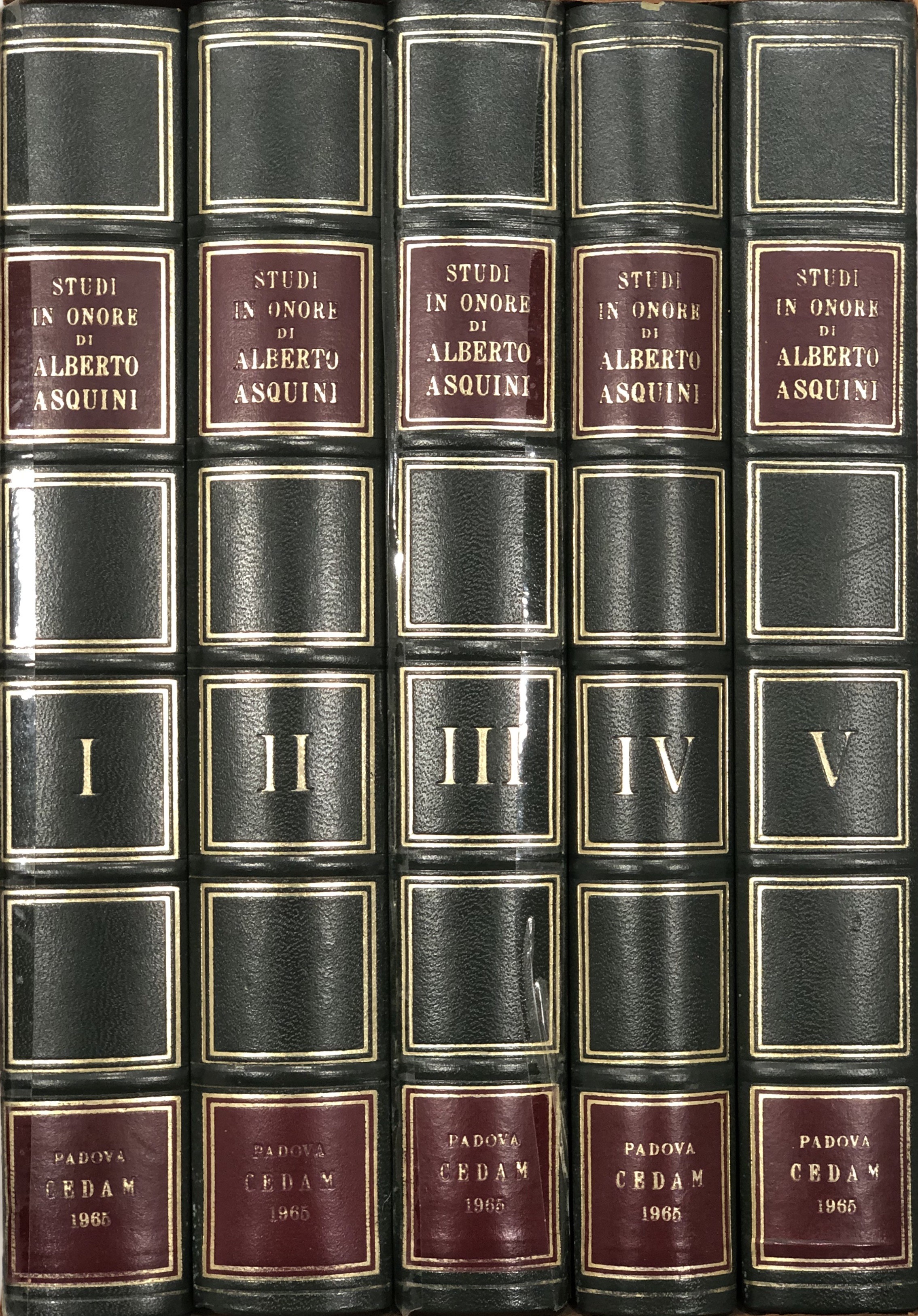 Studi in onore di Alberto Asquini