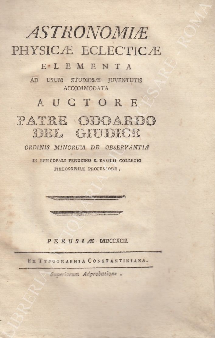 Astronomiae physicae eclecticae elementa