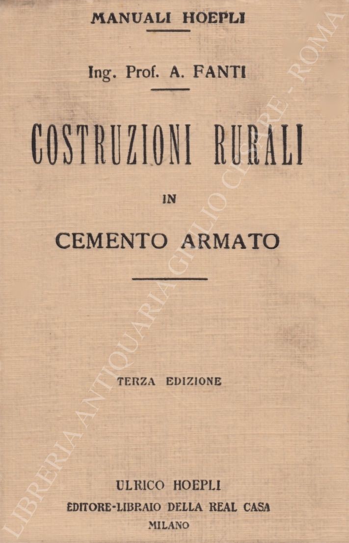 Costruzioni rurali in cemento armato