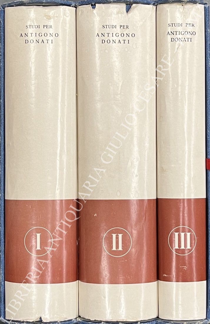 Studi in onore di Antigono Donati