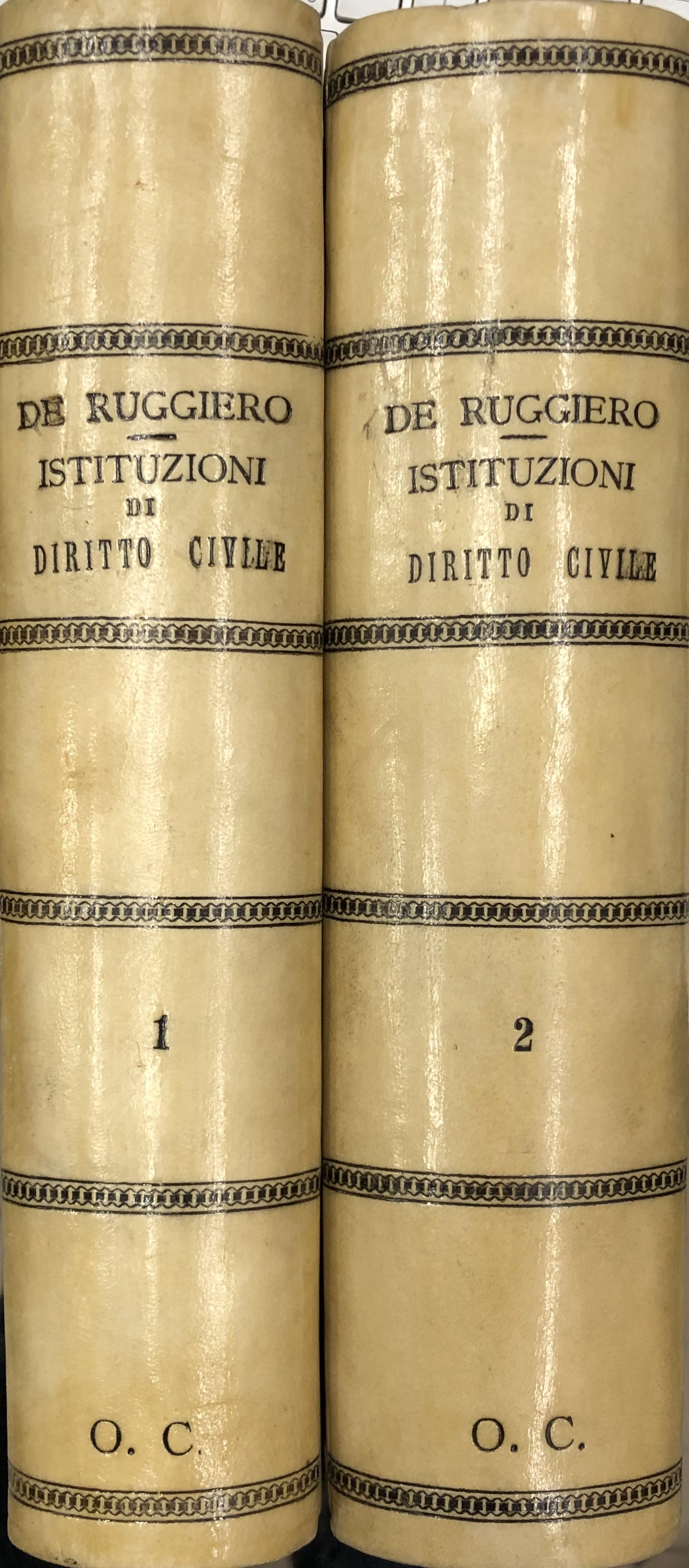 Istituzioni di diritto civile.