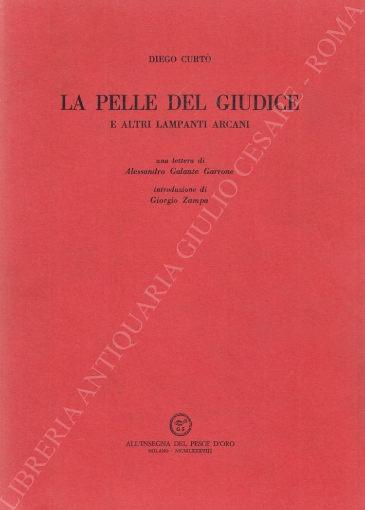 La pelle del giudice e altri lampanti arcani