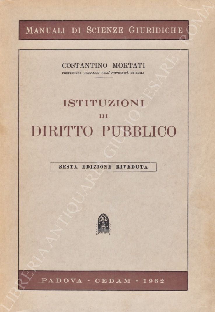 Istituzioni di diritto pubblico