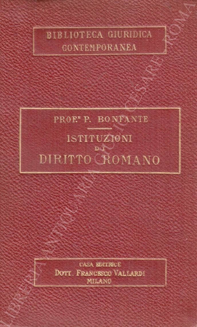 Istituzioni di diritto romano