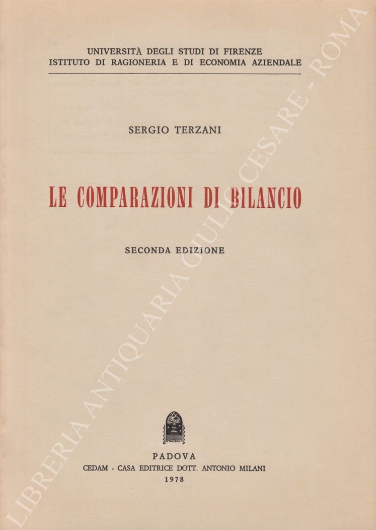 Le comparazioni di bilancio