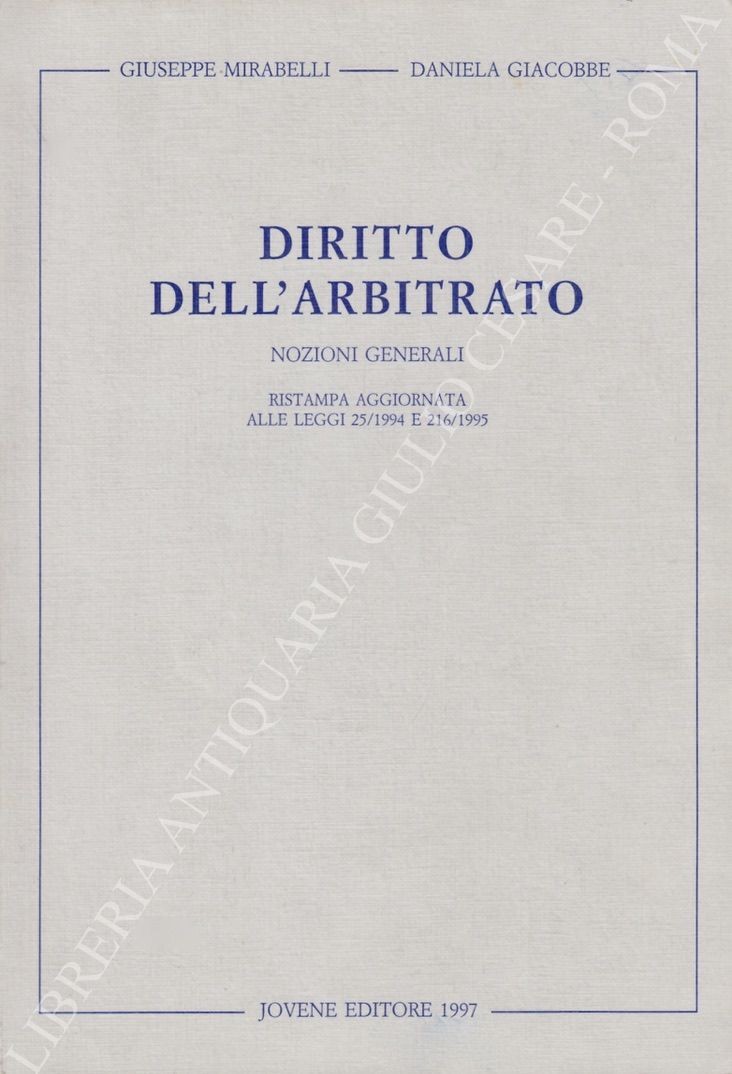 Diritto dell'arbitrato