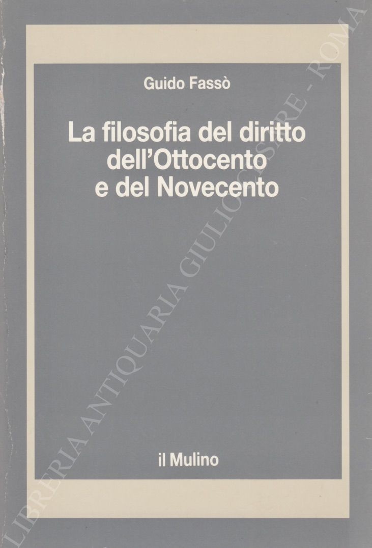 La filosofia del diritto dell'Ottocento e del Novecento
