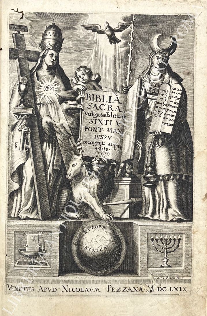 Biblia Sacra Vulgatae Editionis Sixti V Pont
