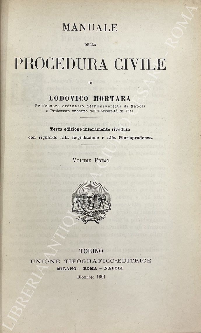 Manuale della procedura civile