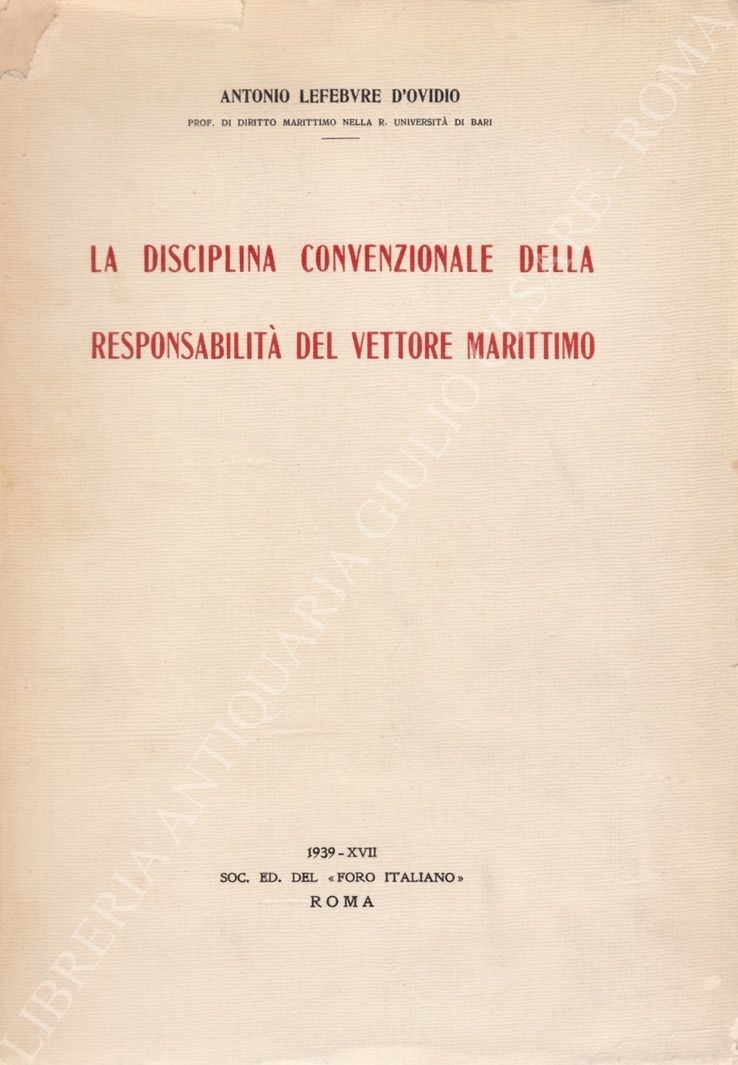 La disciplina convenzionale della responsabilità