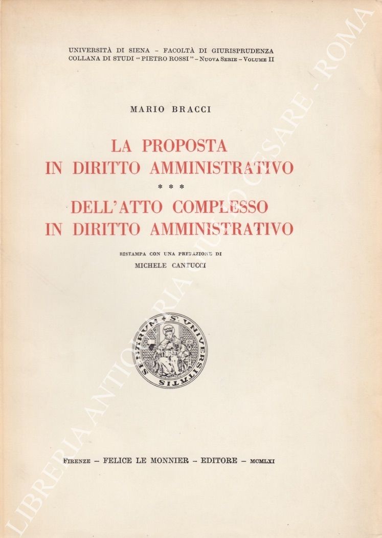 La proposta in diritto amministrativo