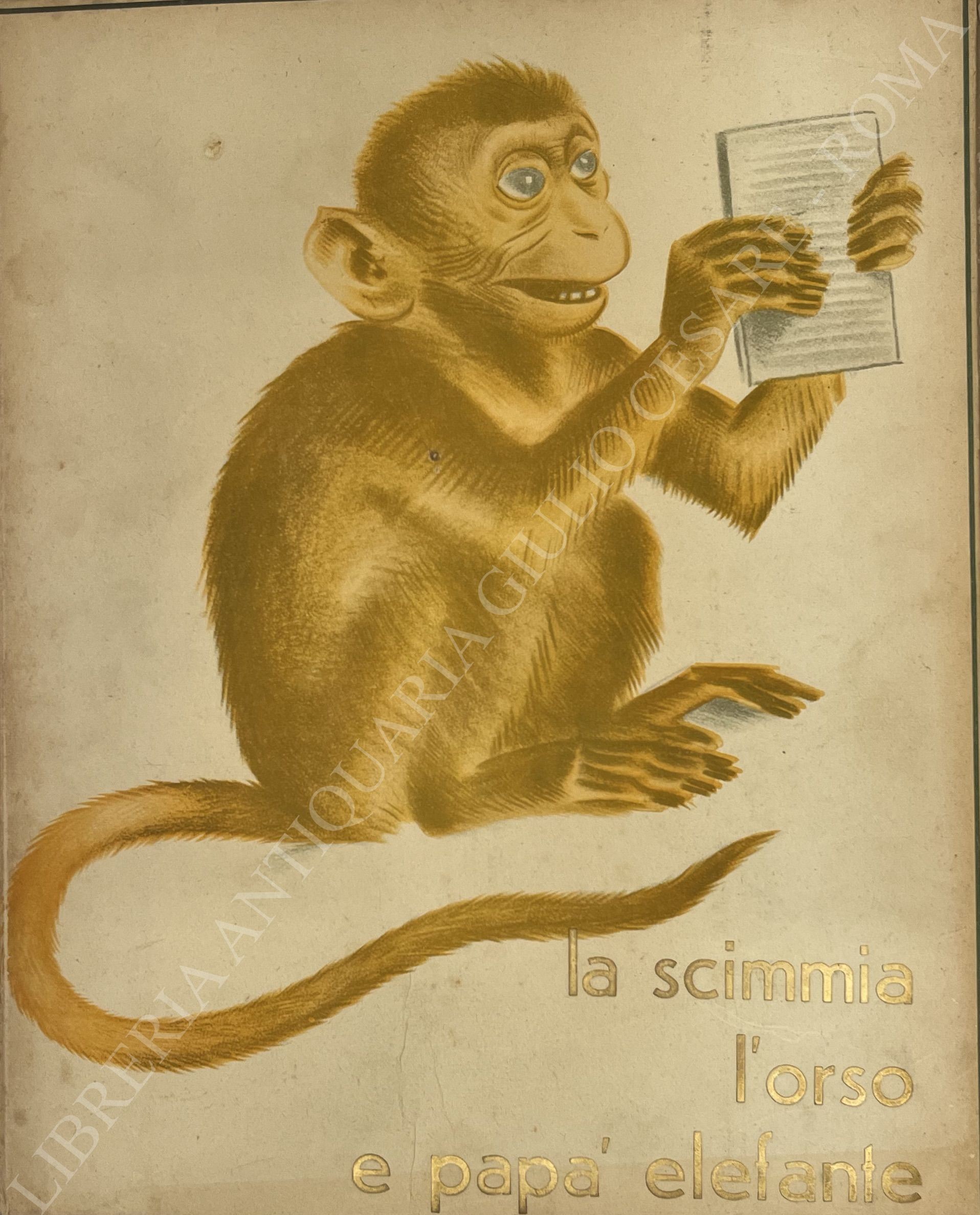 La scimmia l'orso e papà elefante