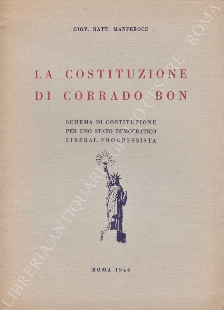 La costituzione di Corrado Bon