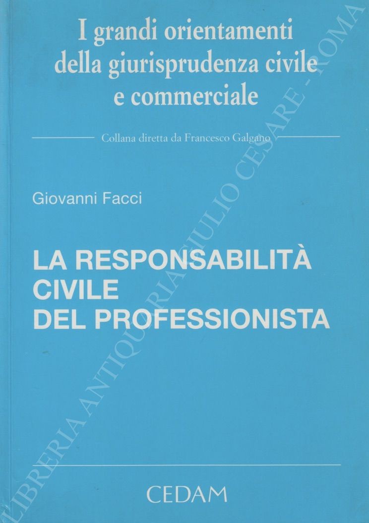La responsabilità civile del professionista