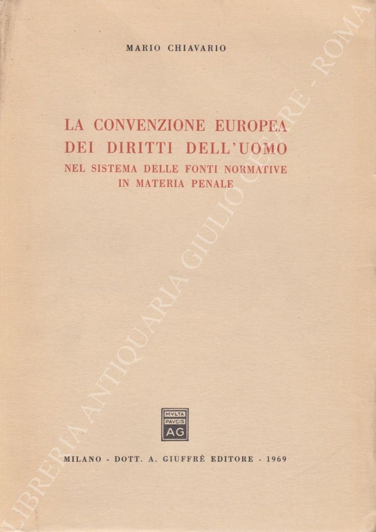 La convenzione europea dei diritti dell'uomo