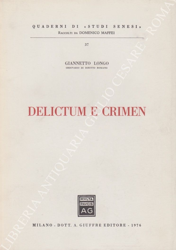 Delictum e crimen