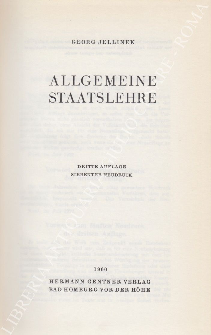 Allgemeine staatslehre