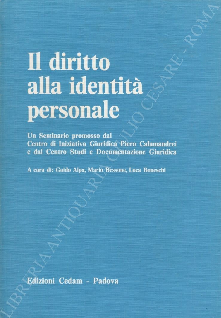 Il diritto alla identità personale