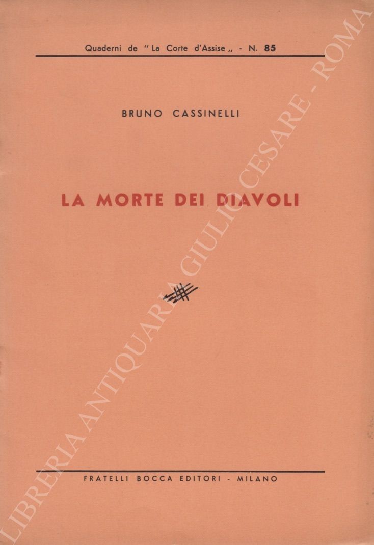 La morte dei diavoli