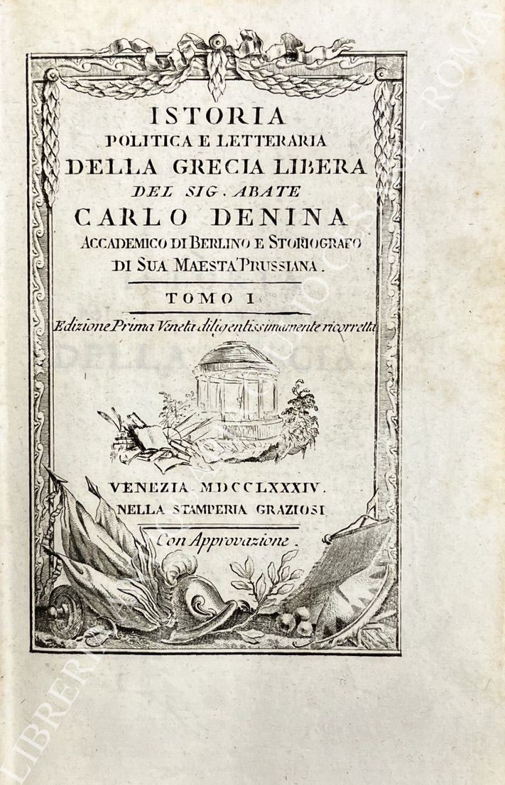 Istoria politica e letteraria della Grecia libera