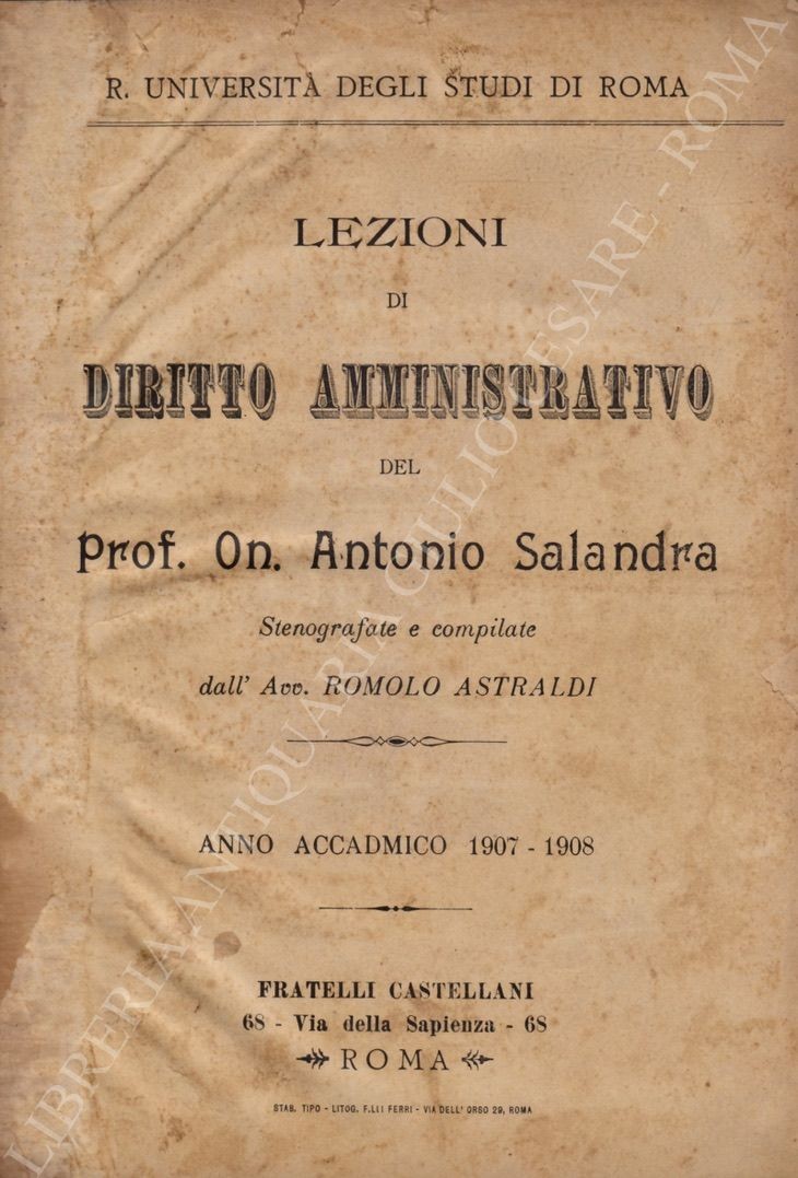 Lezioni di diritto amministrativo