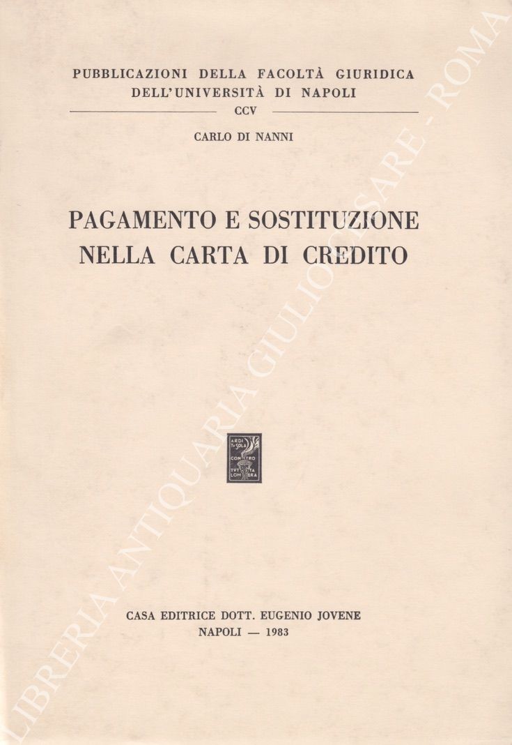Pagamento e sostituzione nella carta di credito