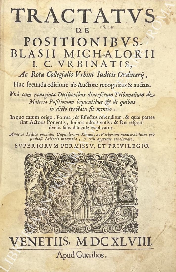 Tractatus de positionibus Blasii Michalorii
