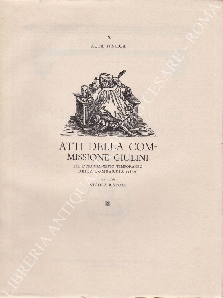 Atti della Commissione Giulini