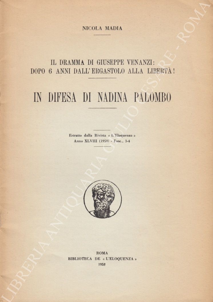 Il dramma di Giuseppe Venanzi