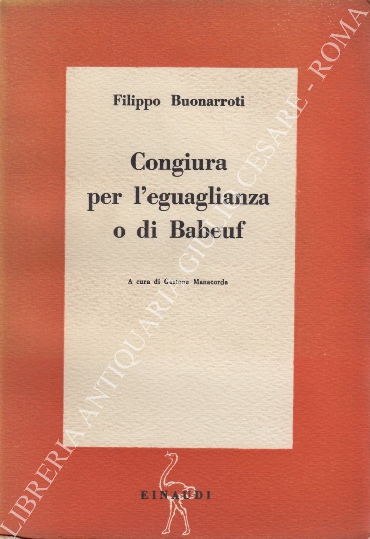 Congiura per l'eguaglianza o di Babeuf