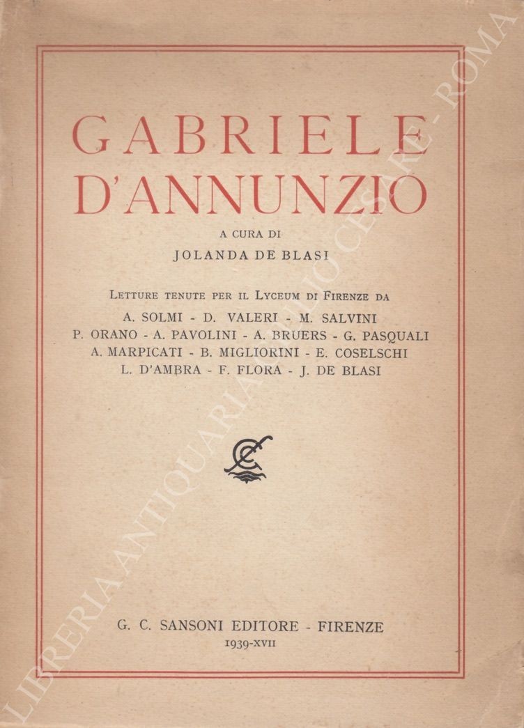 Gabriele d'Annunzio