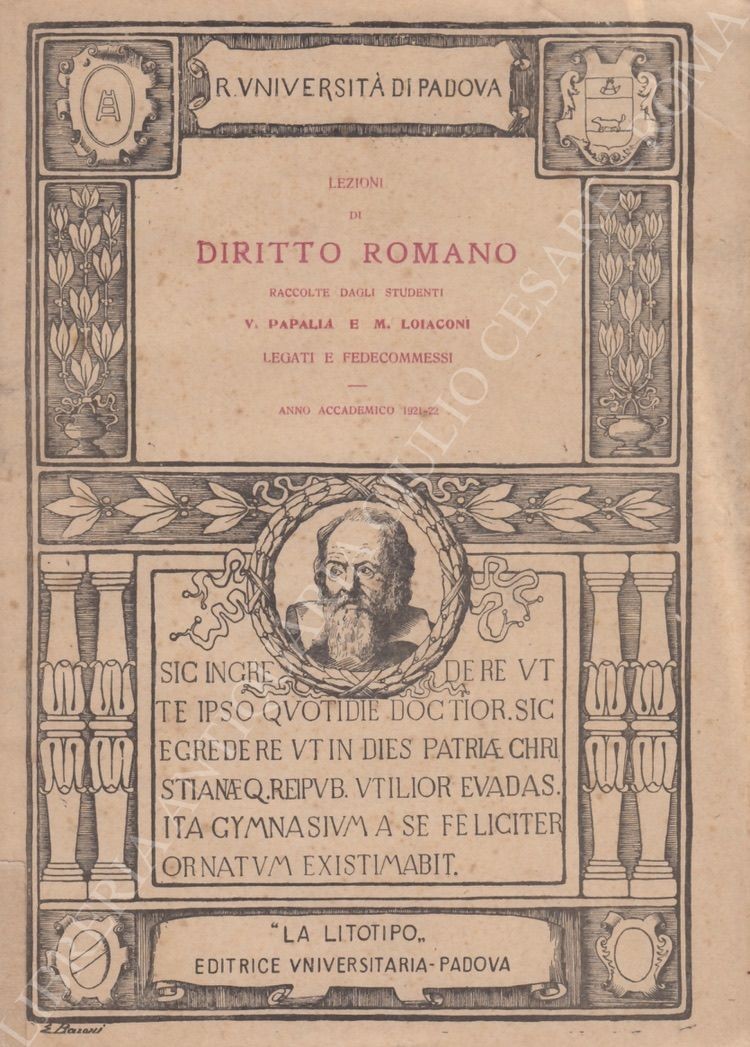 Lezioni di diritto romano