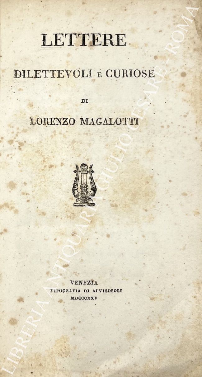 Lettere dilettevoli e curiose
