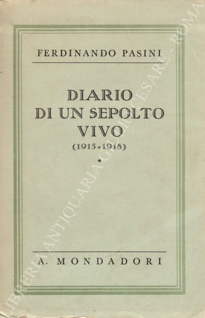 Diario di un sepolto vivo