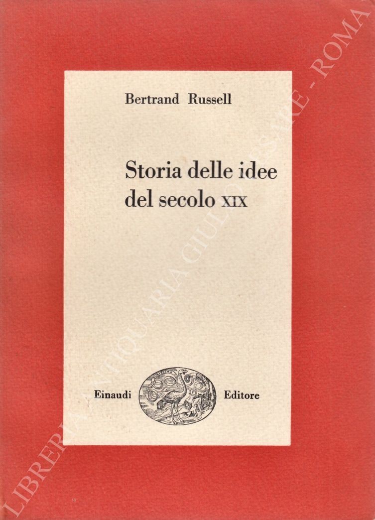 Storia delle idee del secolo XIX