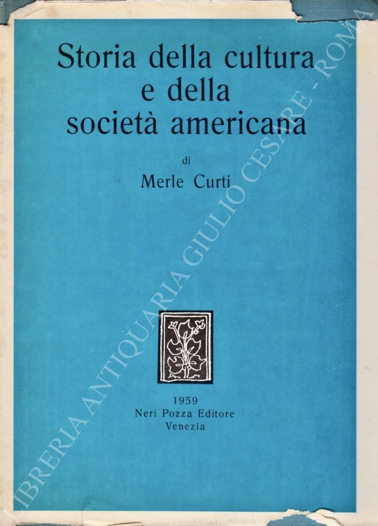 Storia della cultura e della società americana