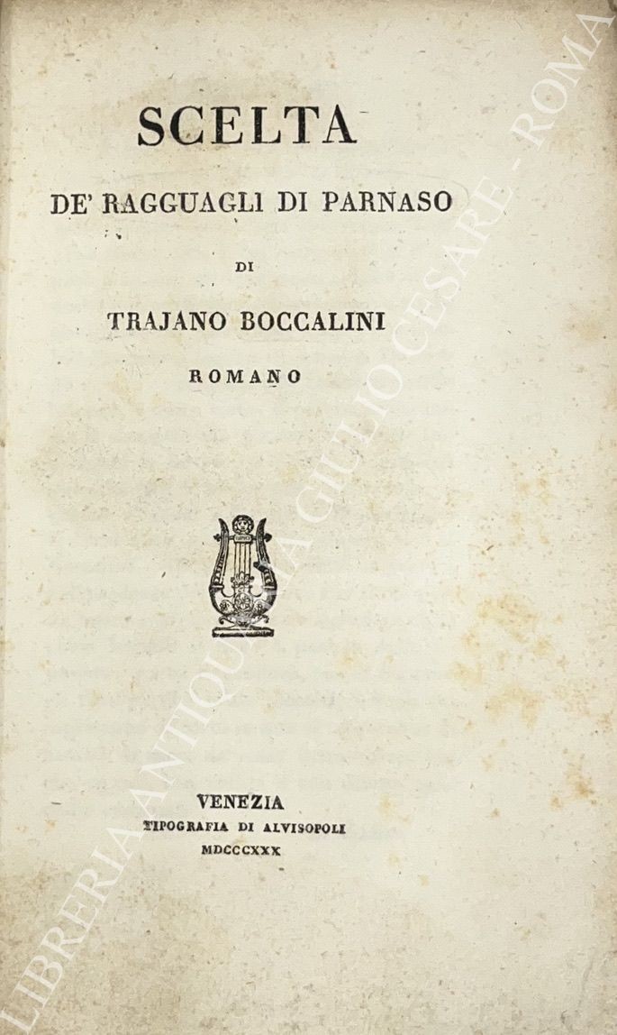 Scelta de ragguagli di Parnaso