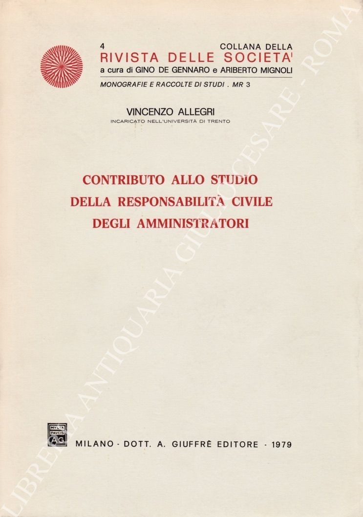 Contributo allo studio della responsabilità civile