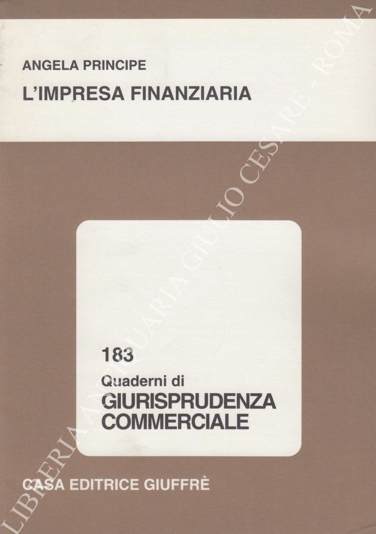 L'impresa finanziaria